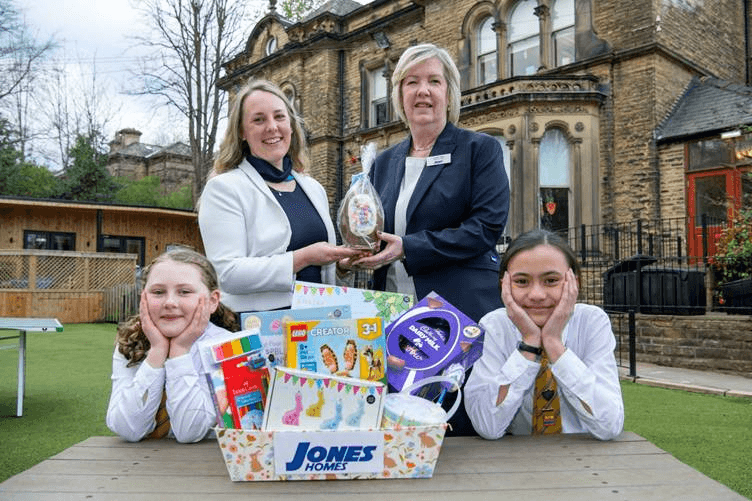 Jones Homes sponsors The Mount Schoolβs first Easter Bingo Family Event